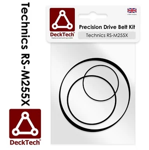 Cinturones de repuesto DeckTech para casete Technics RS-M255X RSM255X RSM255X RS M255X - Imagen 1 de 3