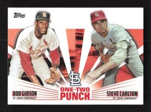 Gibson / Carlton  2023  Topps  One-Two Punch St. Louis Cardinals #12P-22