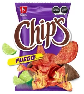 Barcel Chips Fuego Papas Snack Botanas Frituras Mexican Chips BIG 170g Pack of 3 - Picture 1 of 6