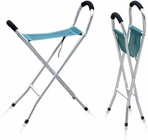 Sturdy Lightweight Solid Aluminium Frame, Fishing Garden Camping Event Stool - Picture 1 of 8