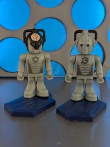 2 x Doctor Who Cyber Leader Black Brain Character Building Micro 1” Mini Figures - Picture 1 of 13