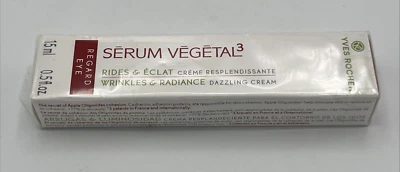 Yves Rocher Serum Vegetal Dazzling Cream Regard Eye 15 ml Sealed - Image 1 of 4