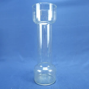 Candelabro vintage Pyrex Corning The Un candelabro mecha flotante decoración retro 9"" - Imagen 1 de 8