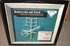 GAMBA / RICCI / MENDELSSOHN & BRUCH violin concertos ( classical ) sxl 2006 BLUE - Picture 1 of 4