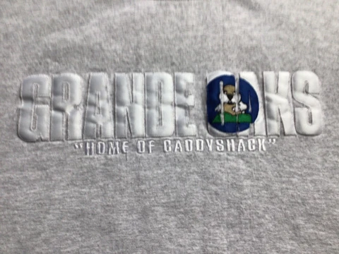 Grande Oaks Home of Caddyshack Gopher MV Sport Vintage Gray Sweatshirt Large Cover