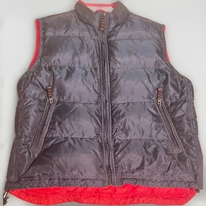 GAP Down Vest Jacket Vintage 2000 Puffer Red/Blue Men’s Vest Size XL - Picture 1 of 11