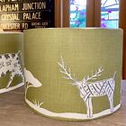 MADE TO ORDER LAMPSHADE VANESSA ARBUTHNOTT WILD & FREE KALE CHARCOAL GREEN