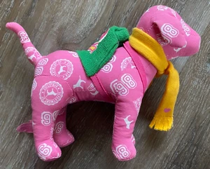 Victoria's Secret Pink ~ 1986 Phi Beta POP Plüschhund ~ Schwesternschaft ~ College ~ Schal - Bild 1 von 6
