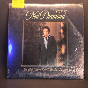 Neil Diamond I'm Glad You're Here With Me Tonight (LP, 1977) Columbia (VG+/VG+) - Picture 1 of 2