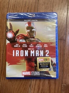 Iron Man 2--Blu-ray & Digital--Robt. Downey--Widescreen--BRAND NEW & SEALED - Picture 1 of 2