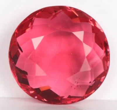 AAA+ Large Pink Tourmaline 48.60 Ct. Round Cut Loose Gemstone Gift for Birthday - Image 1 of 4