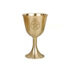 Altar Goblet Ritual Cup Triple Moon Altar Chalic Brass Tableware Divinat