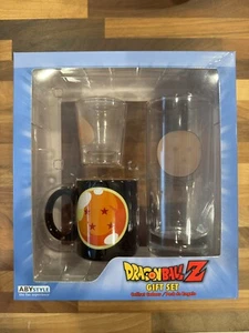 DragonBall Z Cup Gift Set Shot Glass Espresso Mug Glass New in Package - Picture 1 of 3