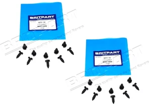 LAND ROVER DEFENDER 90 110 1987-2006 DOOR TRIM PANEL FASTENER CLIPS SET X20 - Picture 1 of 2