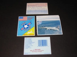 TOP PILOT - (2 Subsets) + Checklist & Cover Card - Total 24 Cards - Picture 1 of 2
