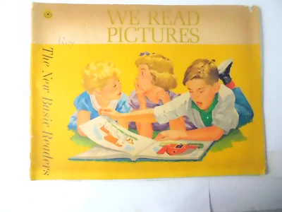 We Read Pictures Early Reader School Work Book 1962 Scott, Foresman & Co. - Image 1 of 4