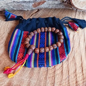 Rudraksha Bracelet | Wrist Mallah Buddhist Prayer bracelet - Picture 1 of 3