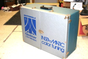 Quasar Motorola Traveling Color TV Repairman Case with Modules  Components - Picture 1 of 9