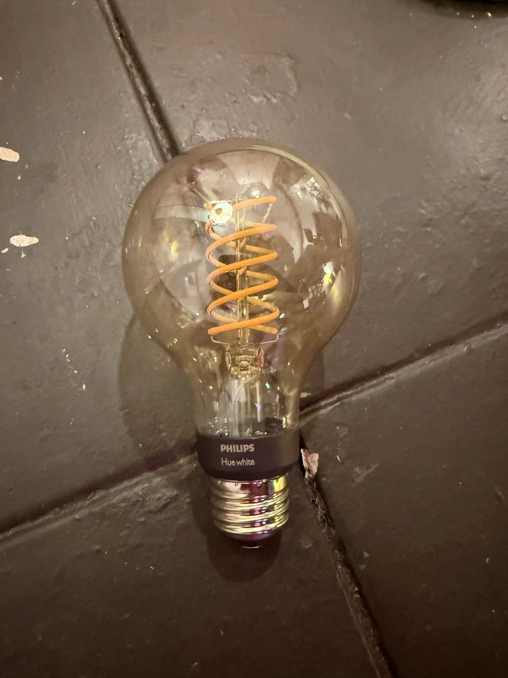 Philips Hue Smart 60W G25 Filament LED Bulb - White Ambiance Warm-to-Cool White - Image 1 of 1