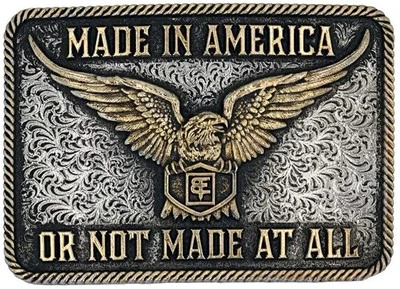 Montana Silversmiths Southwest Collection Attitude Western Belt Buckle - Image 1 of 4