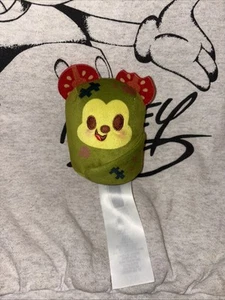 2024 Disney Parks Munchlings Terrifying Treats Plush Mickey Zombie Spinach Wrap - Picture 1 of 2