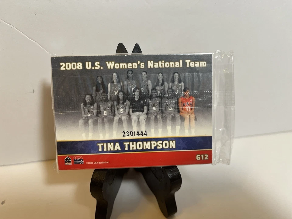 2008 WNBA Rittenhouse Olympic USA Set #230/444  Sue Bird, Diana Taurasi - SEALED - Image 1 of 2