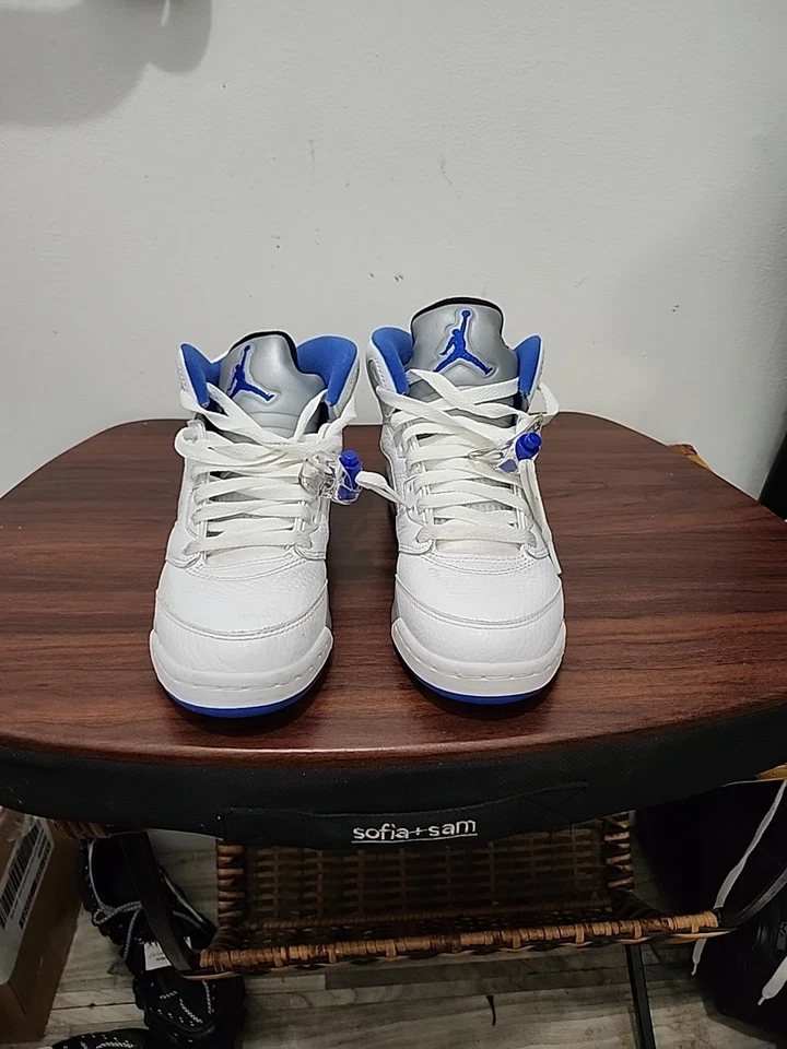 Size 4.5Y - Air Jordan 5 Retro Stealth 2.0 - Image 1 of 4