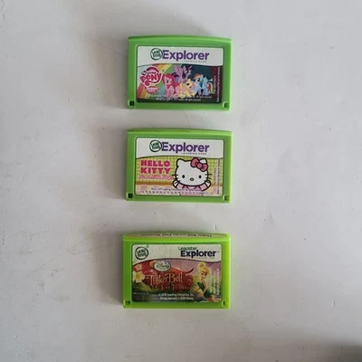 LeapFrog LeapPad Explorer Hello Kitty My Little Pony Tinkerbell 1 2 3 GS - Image 1 of 2