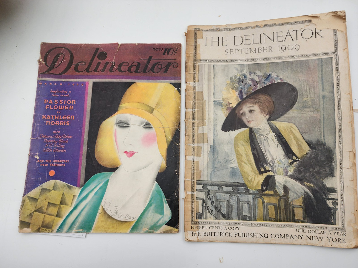 洋書 Delineator July 1933 On Oct. 29, 1998, John Glenn returned to space on a nine-day