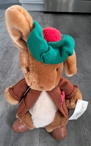 Vintage Eden Benjamin Bunny Plush Beatrix Potter 12” w/Tags - Picture 1 of 5