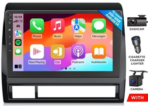 CAM+DVR+For Toyota Tacoma 2005 2006 CarPlay Car Stereo Radio Android 14 TYTACX7 - Picture 1 of 20