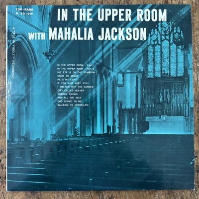 LP Mahalia Jackson - In The Upper Room R230001 Italy Folk Soul Rock Funk Vinile - Image 1 of 4