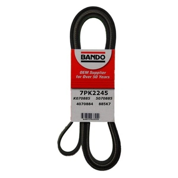 For Dodge Ram 1500 1994-1997 Bando 7PK2245 Rib Ace V-Ribbed Serpentine Belt - Image 1 of 1