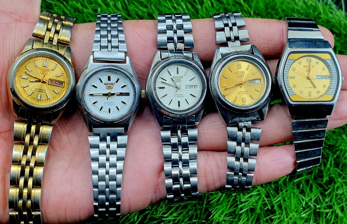 Seiko 5 Women 21 Jewels Wristwatches for sale - eBay