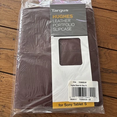 Targus Hughes Leather Portfolio Slipcase For SONY Tablet S New  - Image 1 of 4