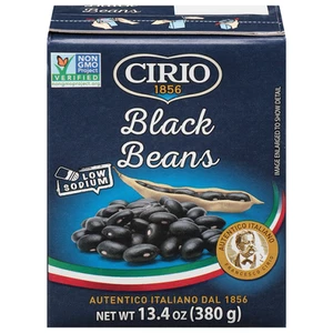 Cirio Black Beans Low Sodium - Picture 1 of 1