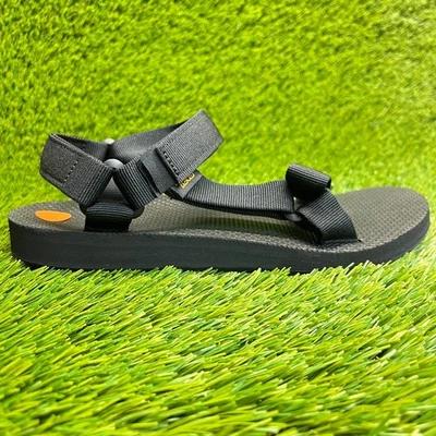 Sandalias deportivas Teva Original Universal para mujer talla 8 negras para caminar al aire libre Foto 1 de 4