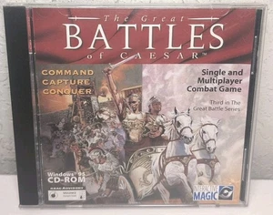 The Great Battles Of Caesar  WIN PC CD-ROM 1998 B157 - Picture 1 of 2