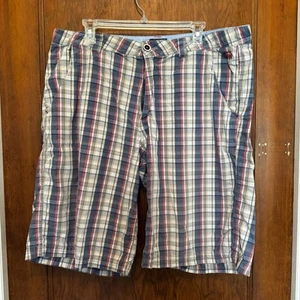 Bermudas de golf Buffalo David Bitton de algodón chino madras a cuadros 38 - Imagen 1 de 7