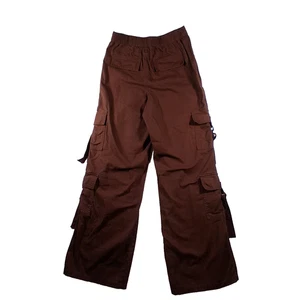 Damen No Boundaries braune Hose Gr. XS Utility Cargo Retro bequem viele Taschen - Bild 1 von 9
