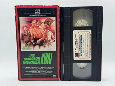 The Bridge On The River Kwai (VHS, 1985) - RCA Columbia Pictures Sam Spiegel Foto 1 de 4
