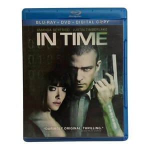 In Time Blu-ray 2011 Amanda Seyfried Justin Timberlake Thriller - Picture 1 of 3
