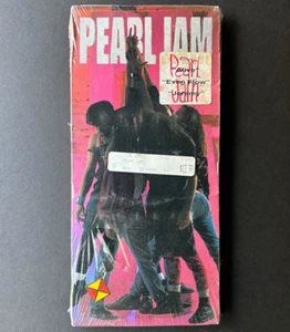 PEARL JAM Ten SEALED 1991 EPIC CD LONGBOX W/HYPE STICKER - Imagen 1 de 10