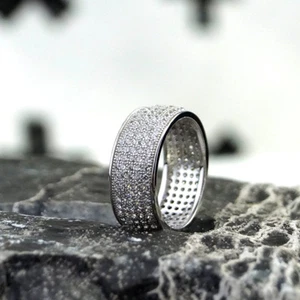 Silver Tendz Damenring, 925 Sterling Silver, Gr. US 7 (54) - Bild 1 von 3