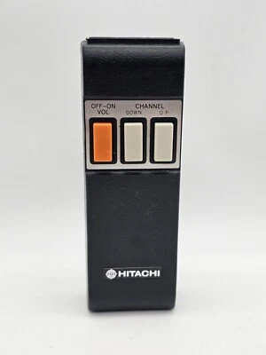 Vintage Hitachi 3 Button TV Remote Control Television Japan  - Image 1 of 4