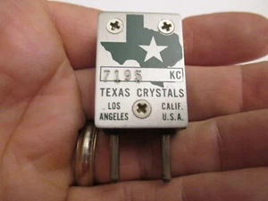 FT243 7195 (7197) KC kHz 40 meter Ham Radio crystal 40m TESTED - Picture 1 of 5