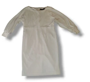 Rare Women's Gabrielle Union New York & Company Boat Neck Dress. White, Size Xl - Picture 1 of 7