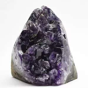 385g Purple Amethyst Cluster Natural Sparkling Quartz Crystal Mineral - Brazil - Picture 1 of 5