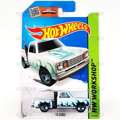 2015 Hot Wheels 78 DODGE #215 branco- HW Workshop- Frota térmica - 1:64 Mattel CFL56 - Imagem 1 de 3