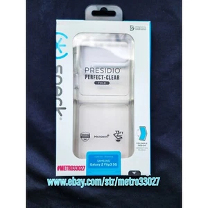 for Samsung Galaxy Z Flip 3 5G SPECK PRESIDIO PERFECT-CLEAR Case $19.99 - Picture 1 of 7